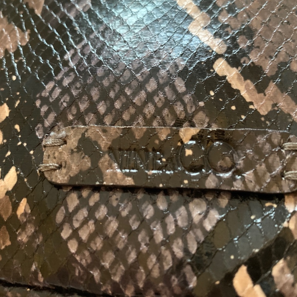 Snakeskin Handbag. Grey Python Style. - image 4